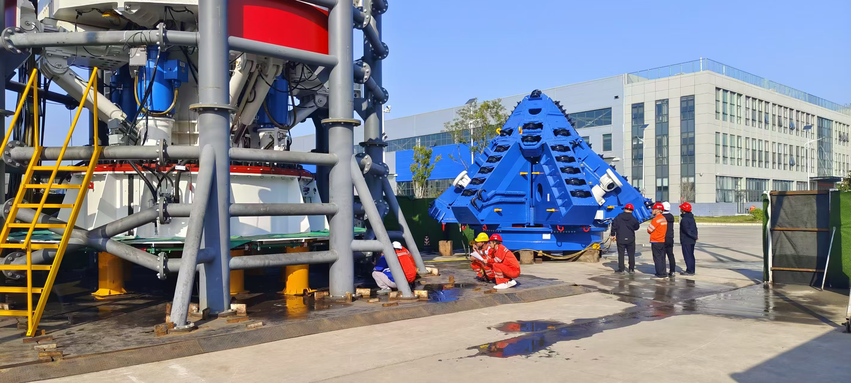 寧國項目豎井掘進機組裝啟航，智能建造領(lǐng)跑新基建